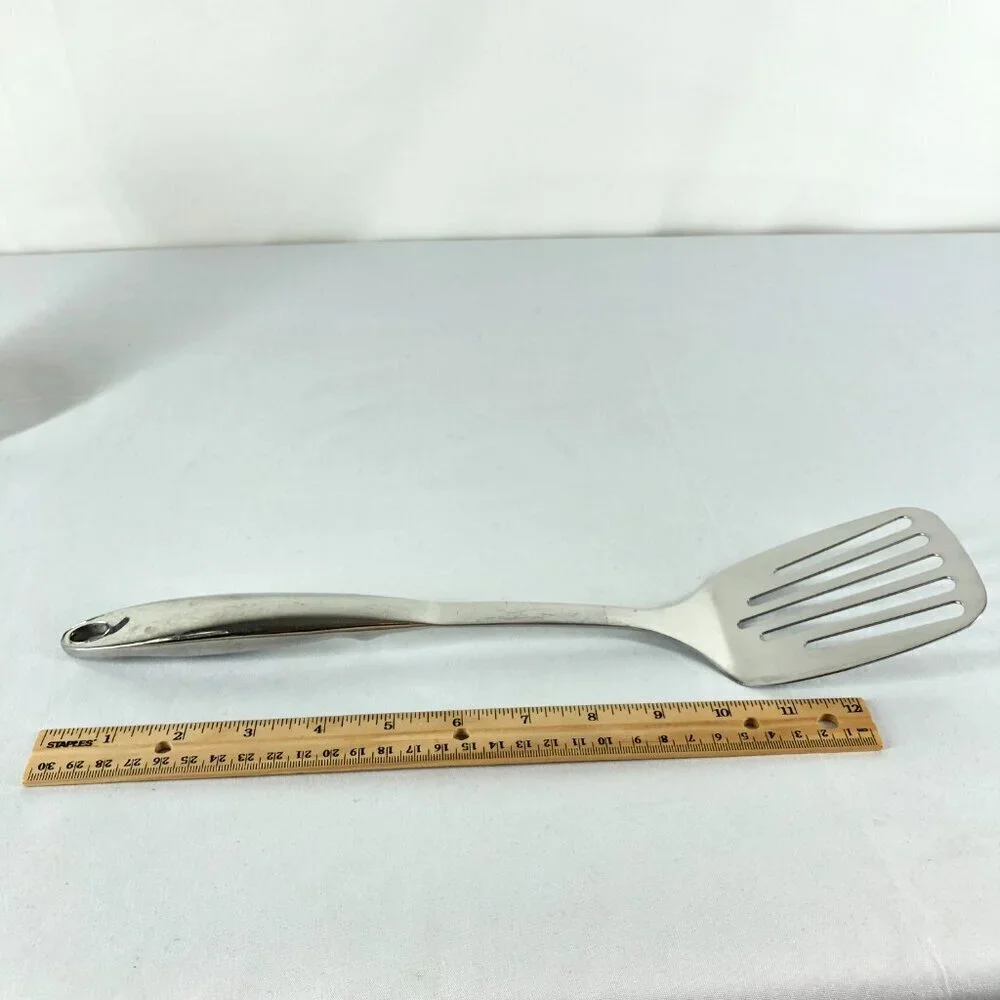 Oneida Stainless Ladle & Wolfgang Puck Stainless Spatula